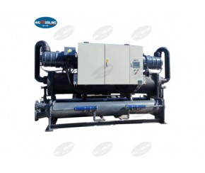 隧道盾構(gòu)機冷卻用螺桿式冷水機