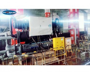 500HP螺桿式冷水機用于廣州地鐵